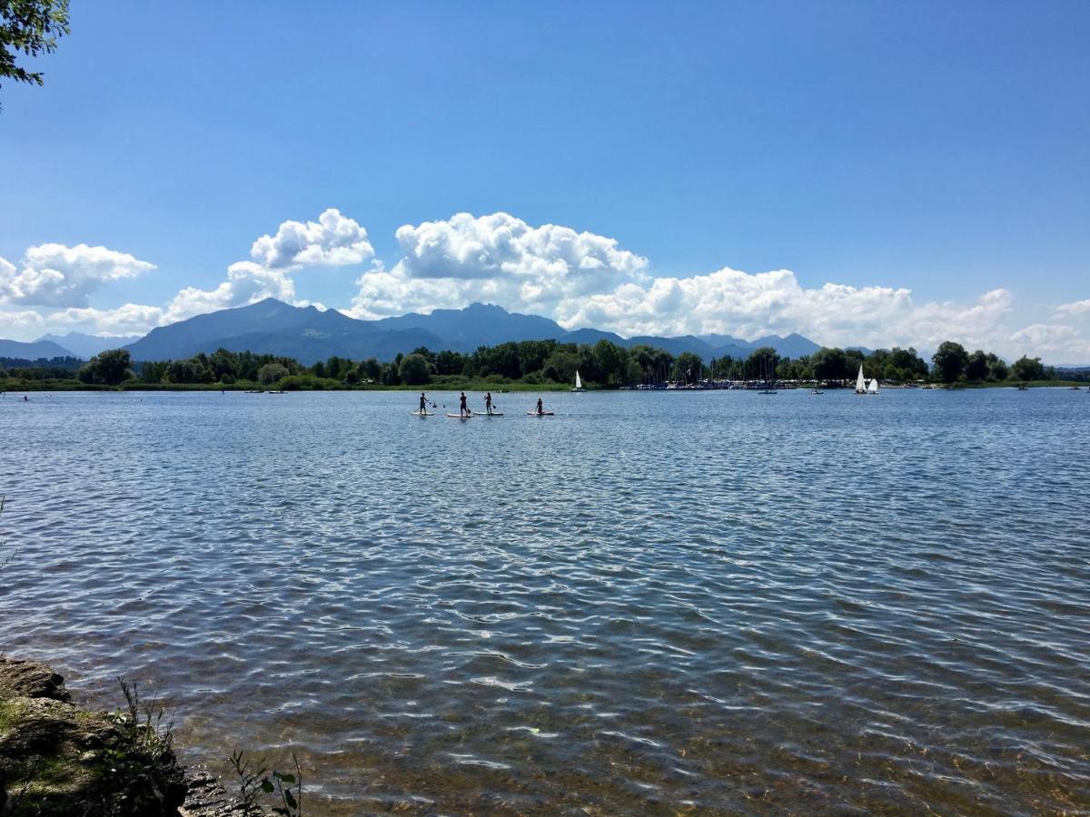 Ferienwohnung Am Chiemsee Übersee Dış mekan fotoğraf